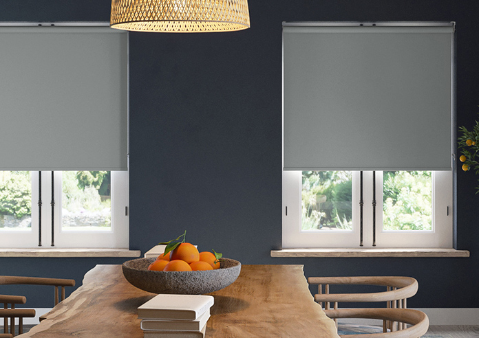 Florenza (Blackout), Urban Grey - Twist&Fit Roller Blind - Image 3